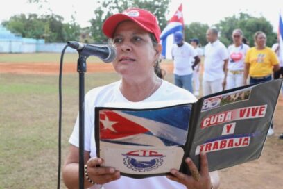 Homenaje sindical en el Labra