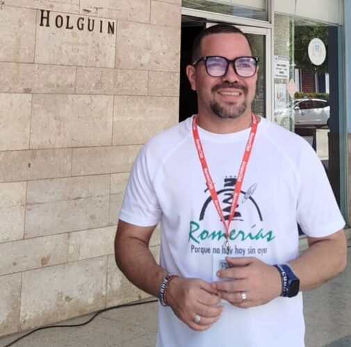 “Nos reuniremos para cantar a Cuba y a la unidad de los pueblos”, enfatizó Yasel Toledo Garnache, presidente de la AHS. Foto: Cubahora.