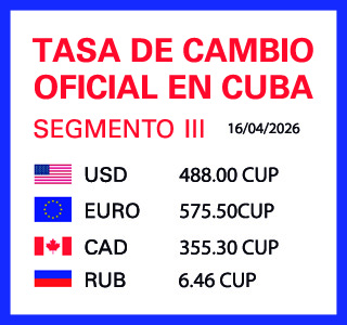 Tasa de cambio en Cuba