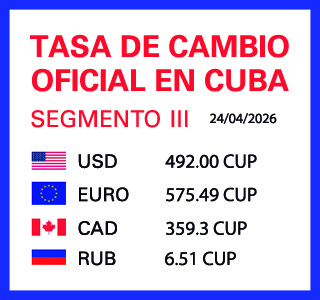 Tasa de cambio en Cuba
