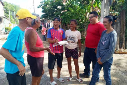 Conalza Las Tunas en las comunidades por la Patria