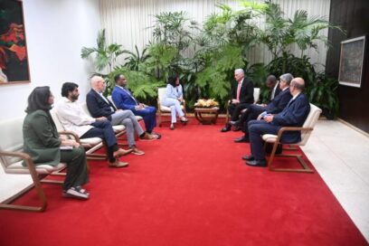 Díaz-Canel recibió a congresistas de EE.UU. en La Habana