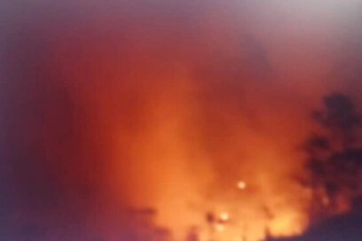 Minas de Matahambre, Pinar del Río: Activo incendio forestal de muy grandes proporciones