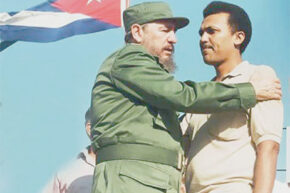 Pedro y el inolvidable abrazo