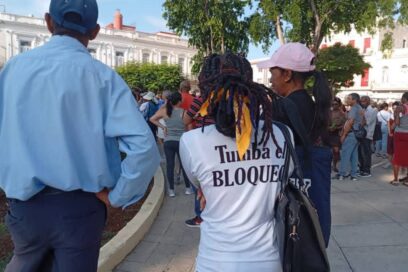 Queremos una sola ayuda: tumben el bloqueo ya