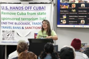 Sindicalistas de EE.UU. dicen NO a la guerra contra Cuba