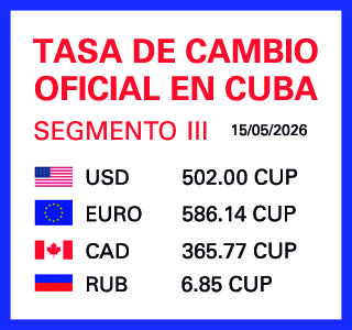 Tasa de cambio en Cuba