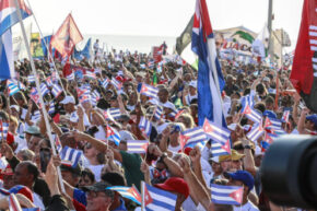 Este es el Primero de Mayo de Fidel