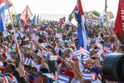 Este es el Primero de Mayo de Fidel