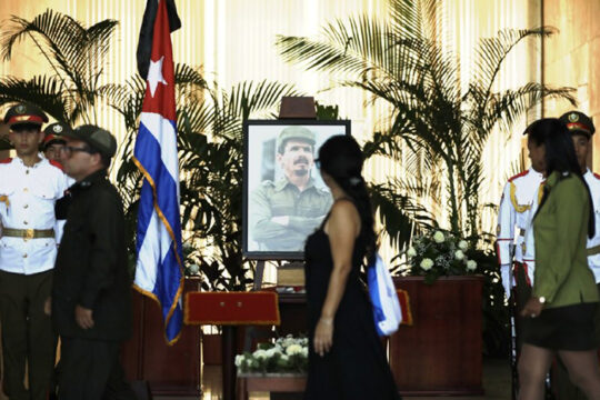 Homenaje póstumo al Comandante de la Revolución Ramiro Valdés Menéndez