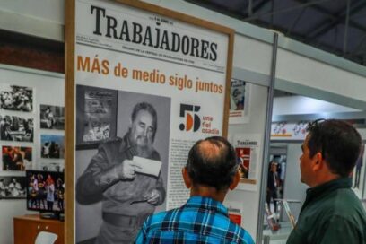 Trabajadores, periódico y familia