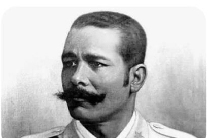 La herida de Antonio Maceo en un combate de Tapia