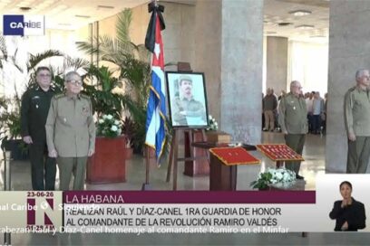 Encabezan Raúl y Díaz-Canel homenaje al comandante Ramiro