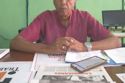 El movimiento sindical cambió su vida
