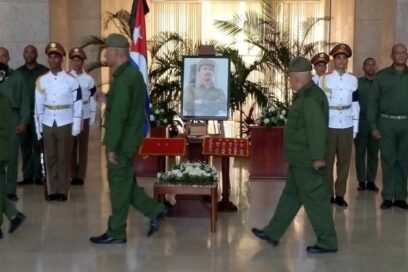 Homenaje póstumo al Comandante de la Revolución Ramiro Valdés Menéndez