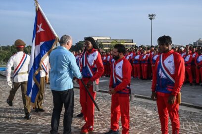 La primera medalla de los JCAC 2026 llegó con el abanderamiento
