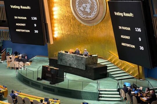 Asamblea General de la ONU aprobó por mayoría debate sobre el genocida bloqueo contra Cuba