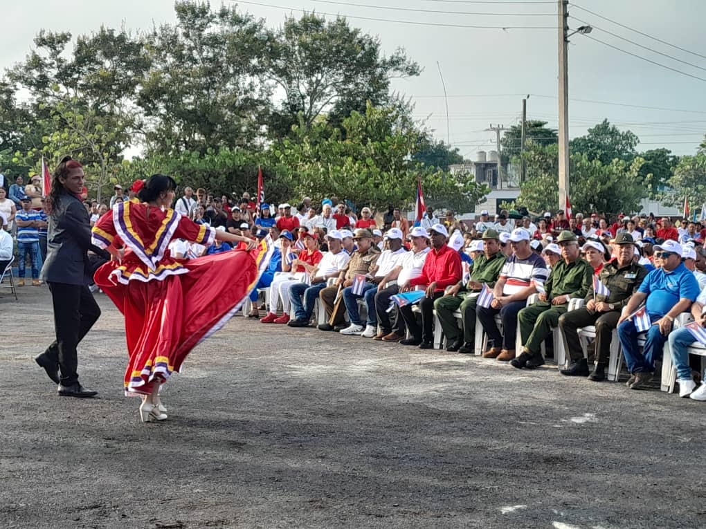 Desde Holguín se celebró el Día de la Rebeldía Nacional. Foto: Lianne Fonseca.