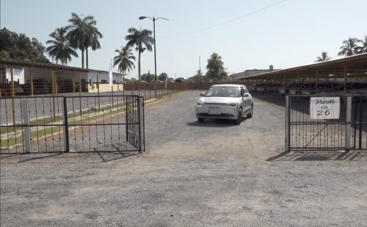 : Ya están creadas las condiciones en la estación de carga para poner en funcionamiento la nueva flota de vehículos. (Fotos de Pedro Paredes Hernández)
