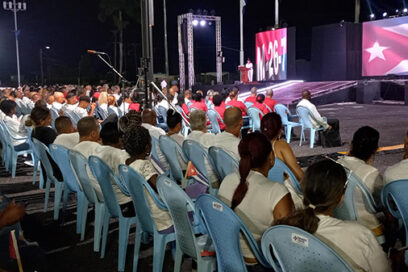 Imágenes del acto por el 26 de Julio en Pinar del Río (Fotorreportaje)