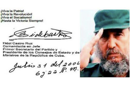 Fieles a Fidel