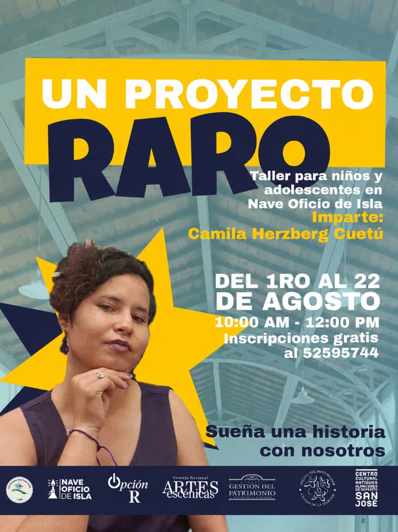 proyecto raro cuenta con el apoyo de varias insituciones con sede en La Habana. (Cortesía de Un proyecto raro)