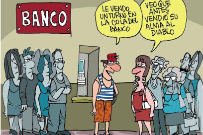 Menos efectivo, menos civismo