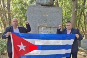 Secretario general de la CTC rinde homenaje a Carlos Marx