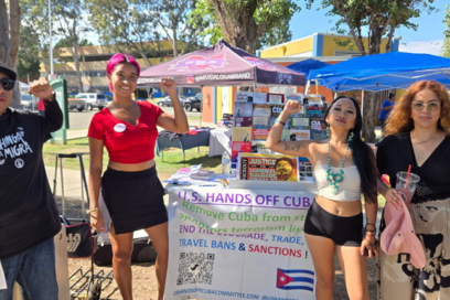 Solidaridad con Cuba desde Los Ángeles