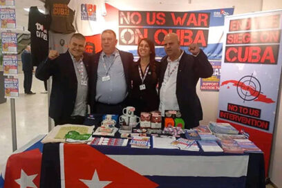 “Cuba is not alone!” rang out clearly in London
