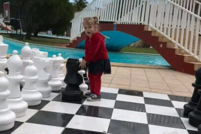 RETRATOS: Mya, la niña ajedrecista de Varadero