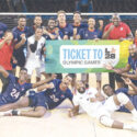 El remate olímpico del voleibol