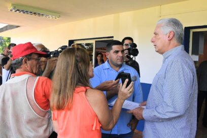Ofrece Díaz-Canel detalles sobre estrategia integral para abasto de agua en la capital