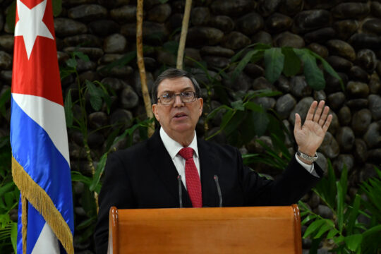 Denuncia Canciller cubano ofensiva de EE.UU. para modificar votación en ONU