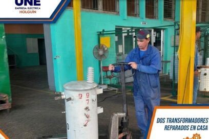 Reparación local de transformadores gana terreno en Holguín